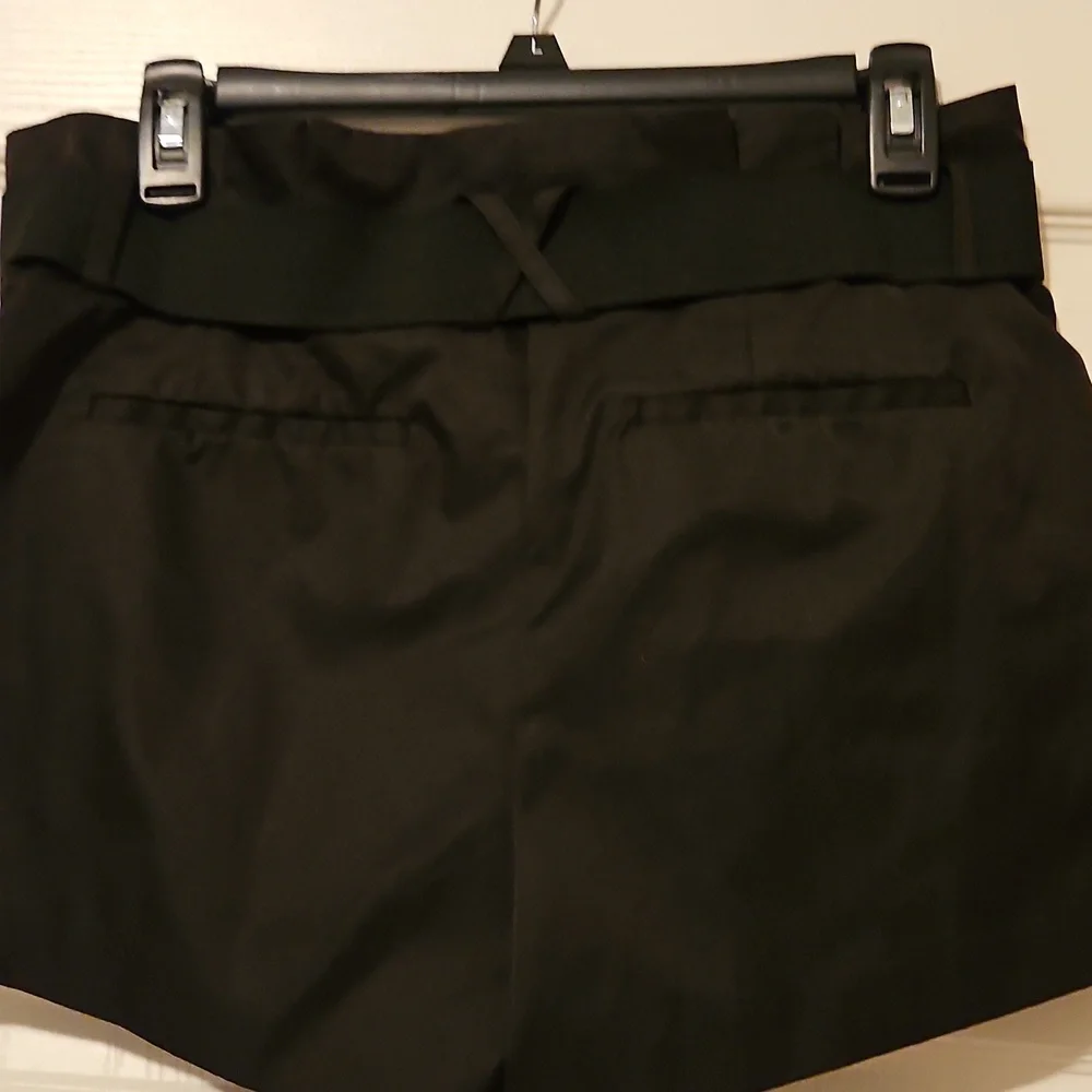 Jennifer Lopez paperbag waist tuxedo shorts